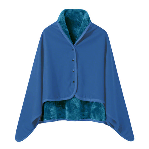 Ladies Elegant Snuggle Blanket with Collar Bowlift