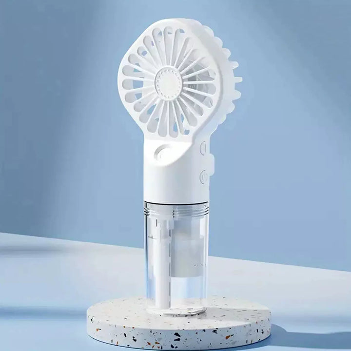 Unisex One Size rechargeable hand mister with removable clear water tank and adjustable air flow Bowlift