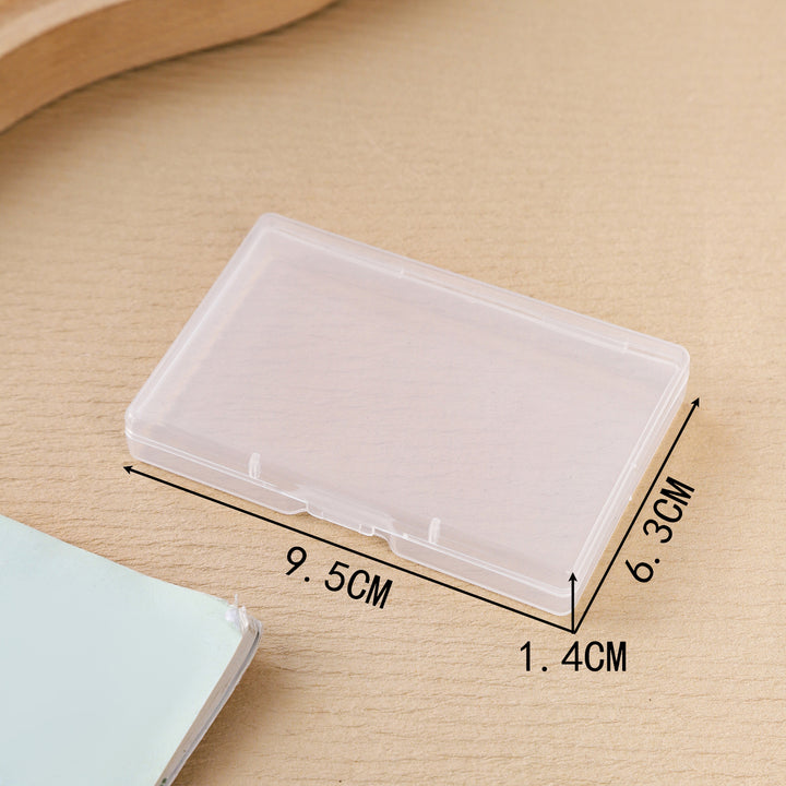 Compact Clear Pill Storage Case Bowlift