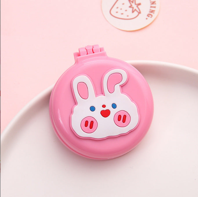 Women sweet and practical Compact Mirror Bowlift