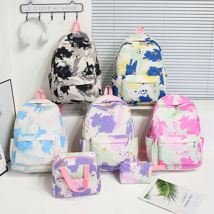 Backpack set with insulated lunchbox and practical case Bowlift