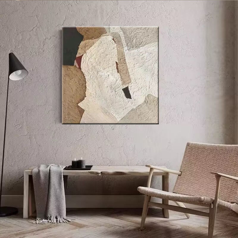 Textured Abstract Wall Canvas Art