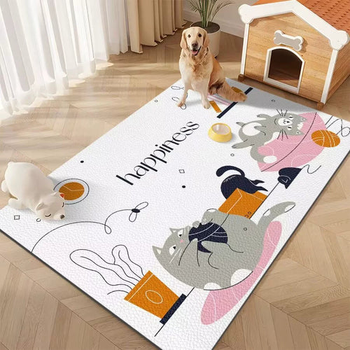 Playful Pet-Themed Area Rug