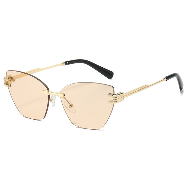 High-Fashion Gradient Shield Sunglasses Bowlift