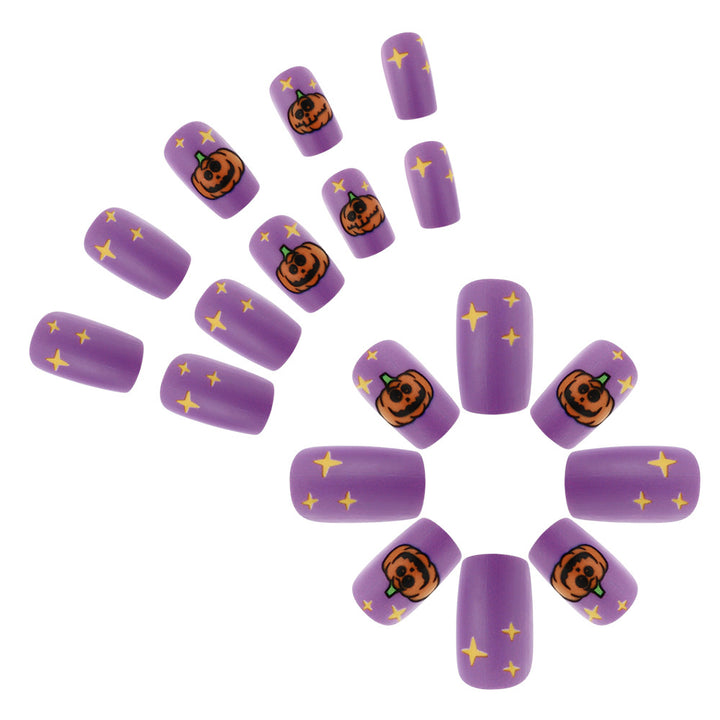 Halloween-Themed Decorative Press-On Nails Bowlift