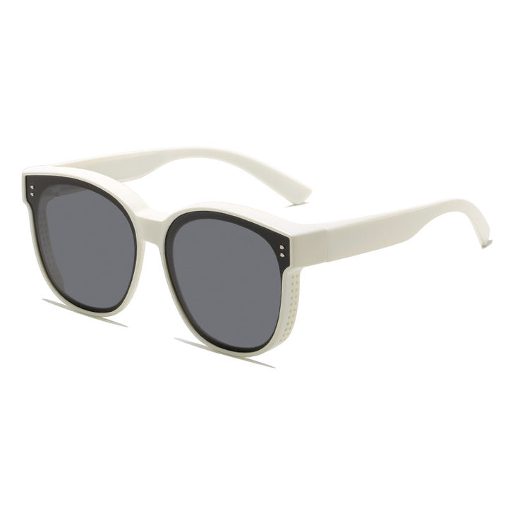 Women's fashionable square sunglasses with UV protection and comfortable temples Bowlift