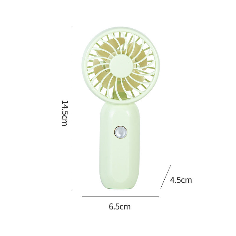Women Portable Mini Hand Fan with Ergonomic Design and USB Charging Function Bowlift