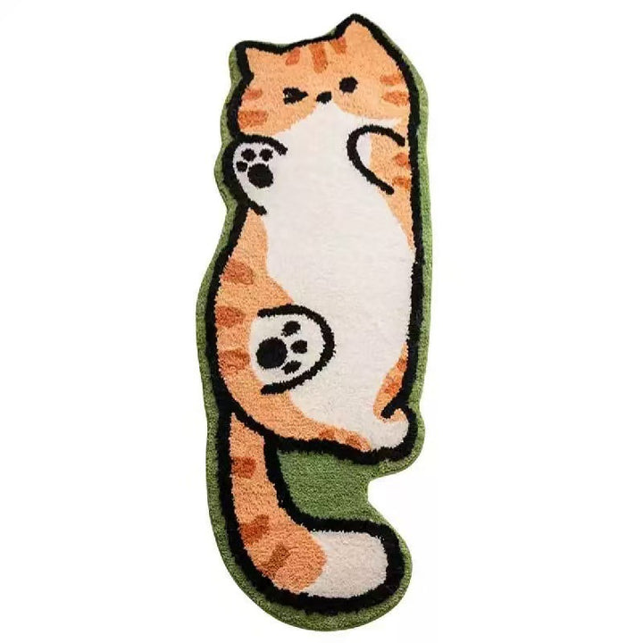 Cute Cat-Shaped Bath Mat