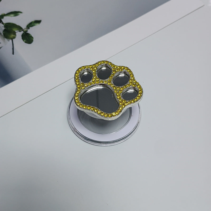 Cute Paw Print Mirror Bowlift