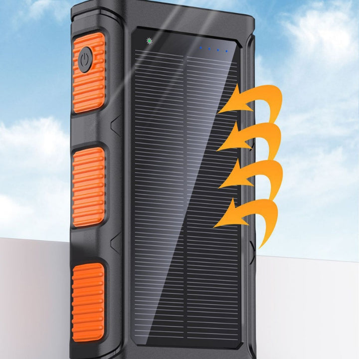 Power bank with solar charging Bowlift