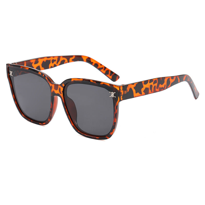 Women's Fashionable oversized sunglasses with diamond-shaped lenses Bowlift