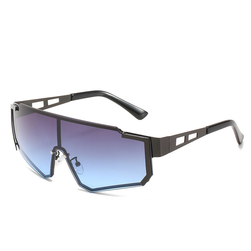 Women futuristic oversized sunglasses Bowlift