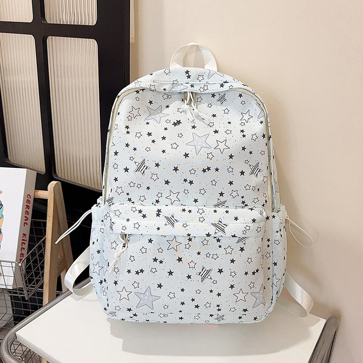 Star-Patterned Casual Daypack