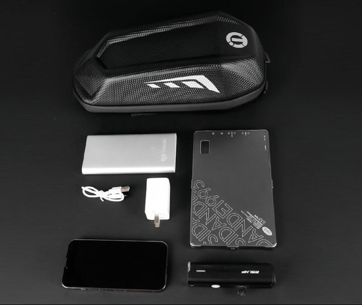 rigid front-mounted waterproof hard-shell storage bag for electric scooter Bowlift