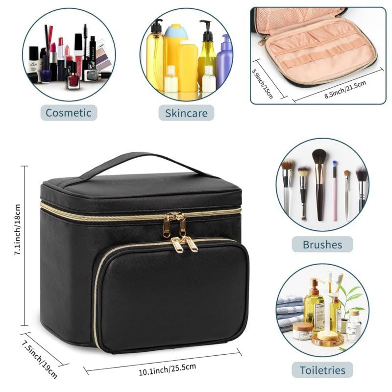 Elegant Cosmetic Organizer Bag Bowlift