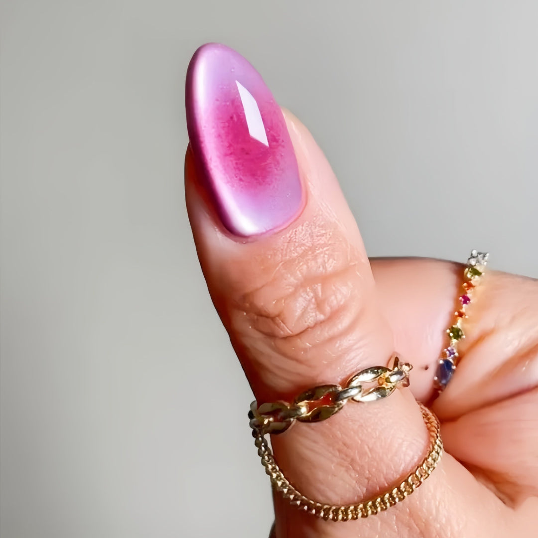 Glossy Ombre Stiletto Press-On Nails Set Bowlift