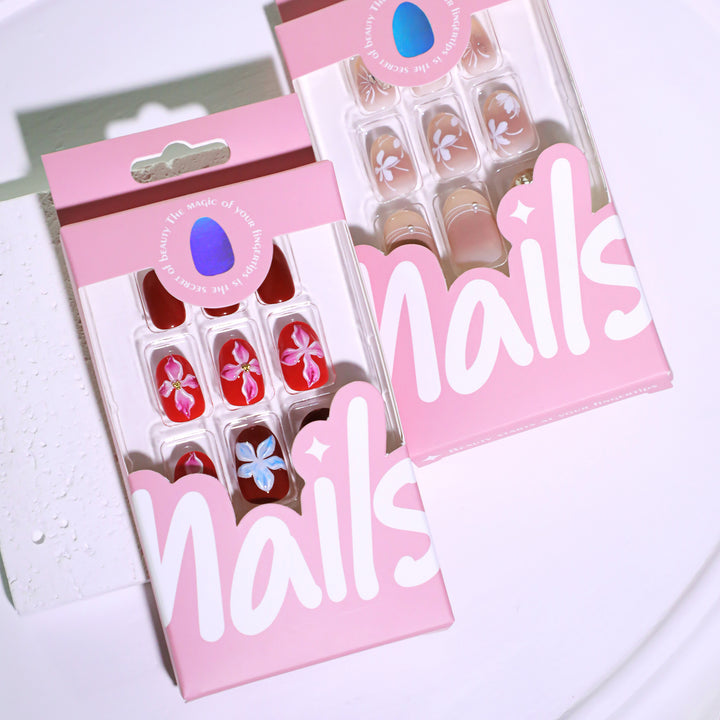 Artful Nail Art with Floral Motifs Bowlift