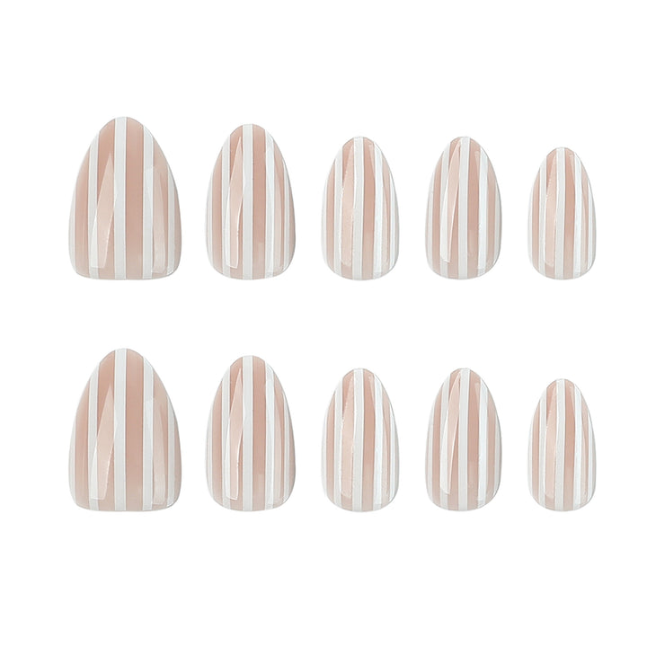 Stylish nail art with elegant stripe patterns Bowlift