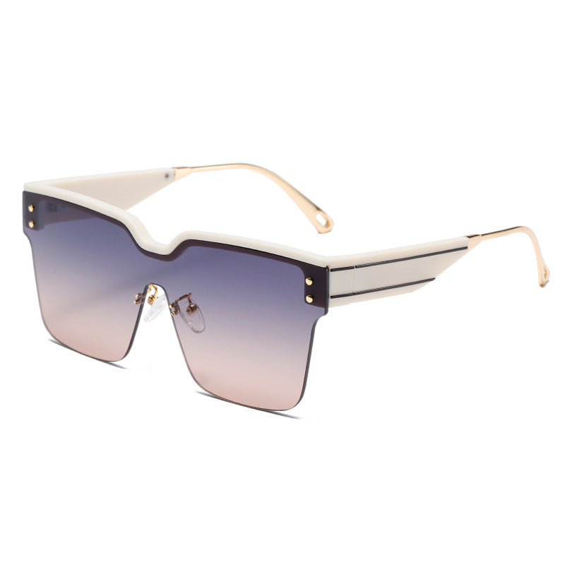 Women Fashion Sunglasses with Geometric Design and UV Protection Bowlift