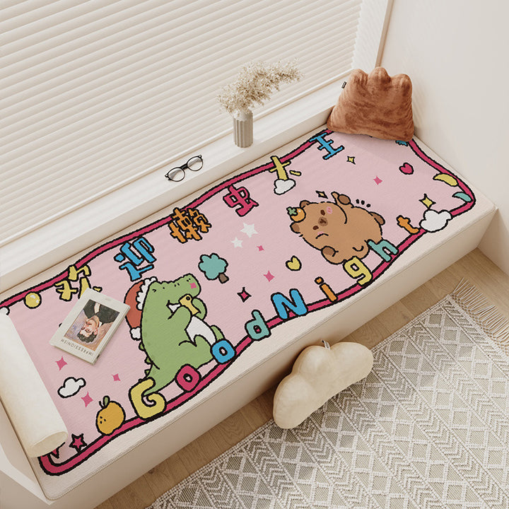 Playful Bear-Themed Decorative Area Rug