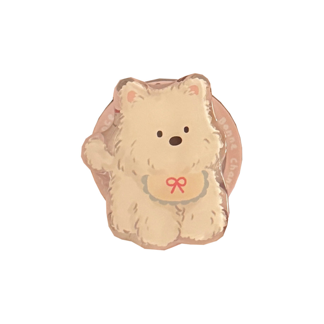Cute Dog Smartphone Finger Holder Bowlift