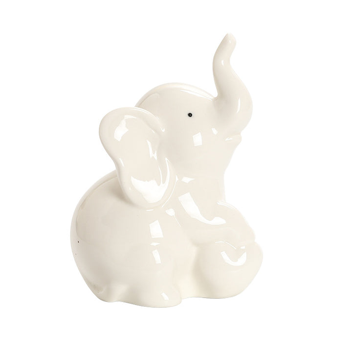 Playful and elegant elephant decorative figure Bowlift