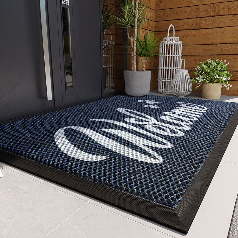 Textured Welcome Entrance Mat Bowlift