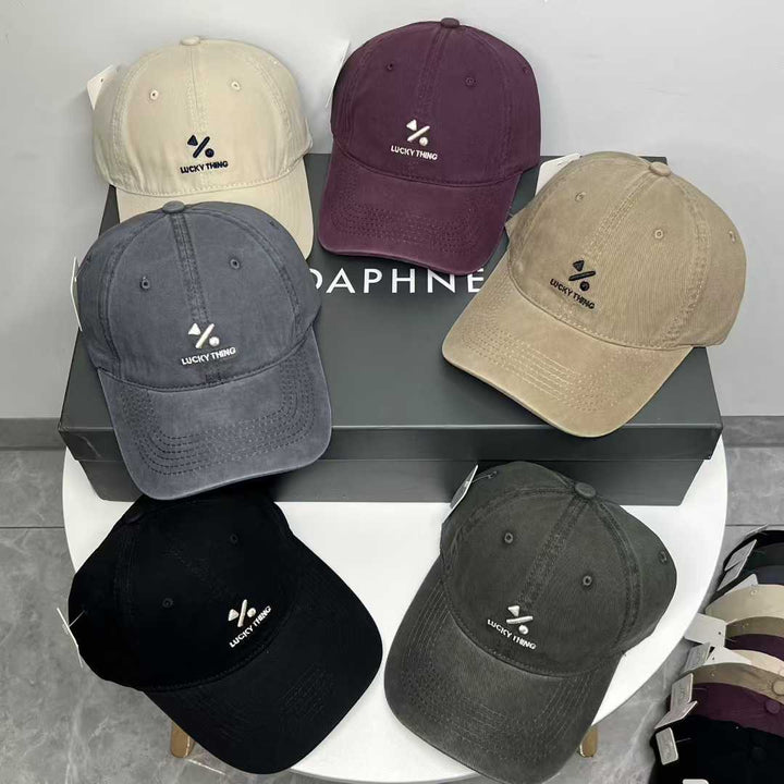 Men's Casual Unstructured Cotton Baseball Cap Bowlift