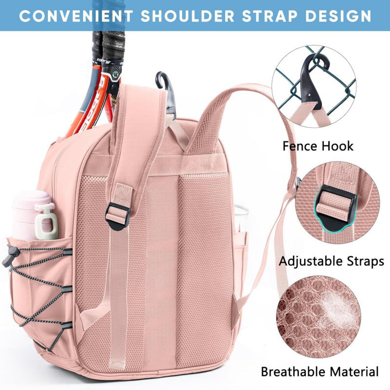 Advanced Multi-Compartment Tennis Backpack Bowlift