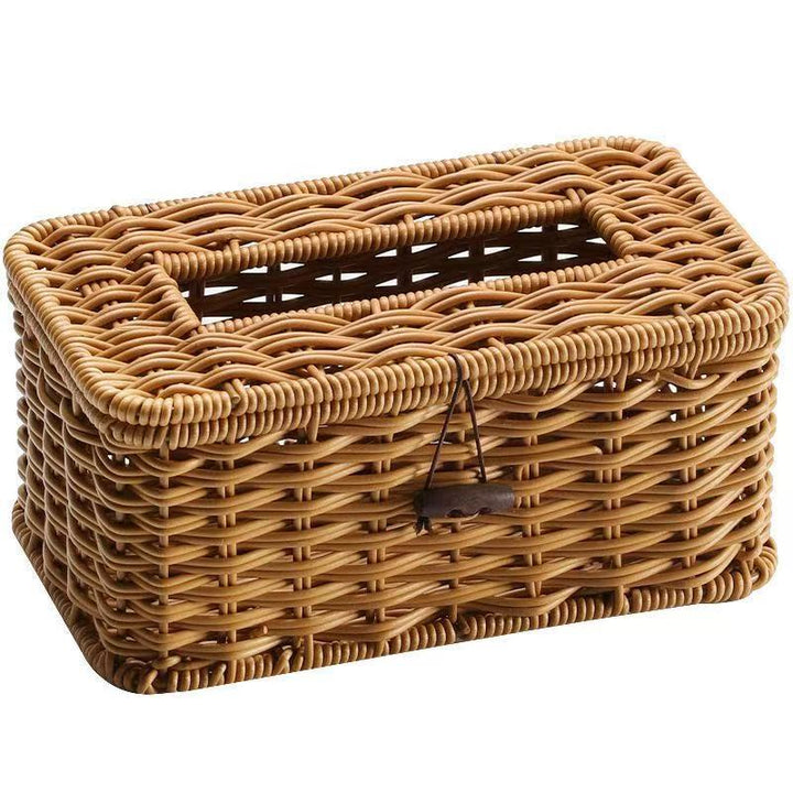 Handcrafted Wicker Storage Box Bowlift