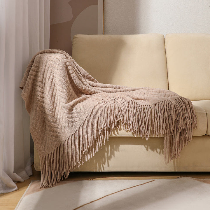 Ladies cozy throw blanket Bowlift