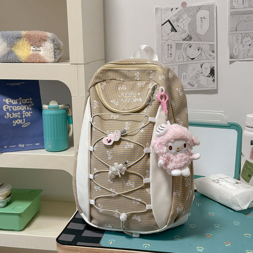 Whimsical Floral Patterned Backpack
