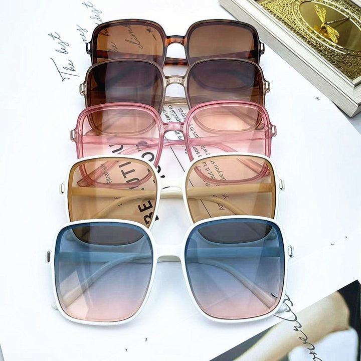 Oversized Retro Square Sunglasses Bowlift