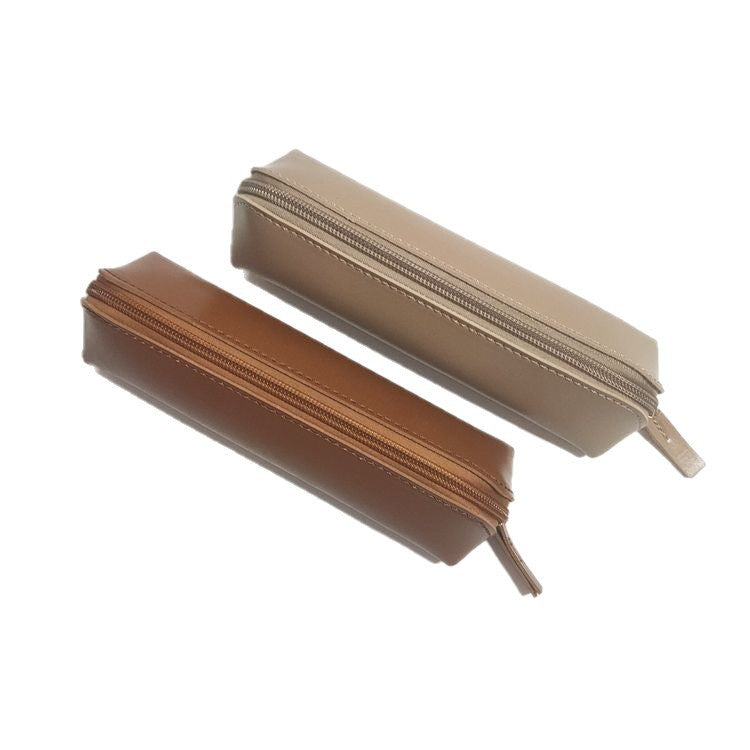 Minimalist Leather Pencil Case Bowlift
