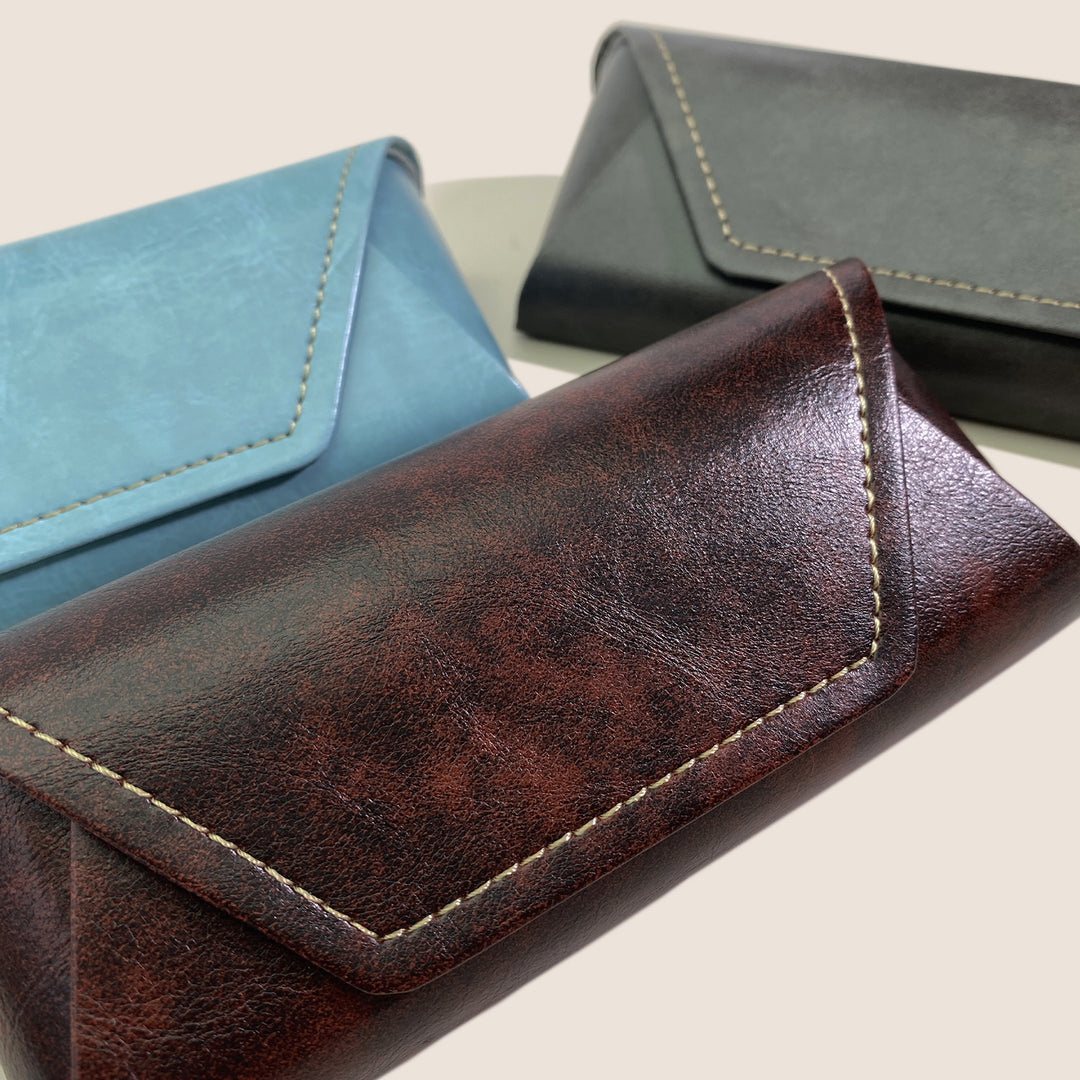Premium Leather Eyewear Case Bowlift