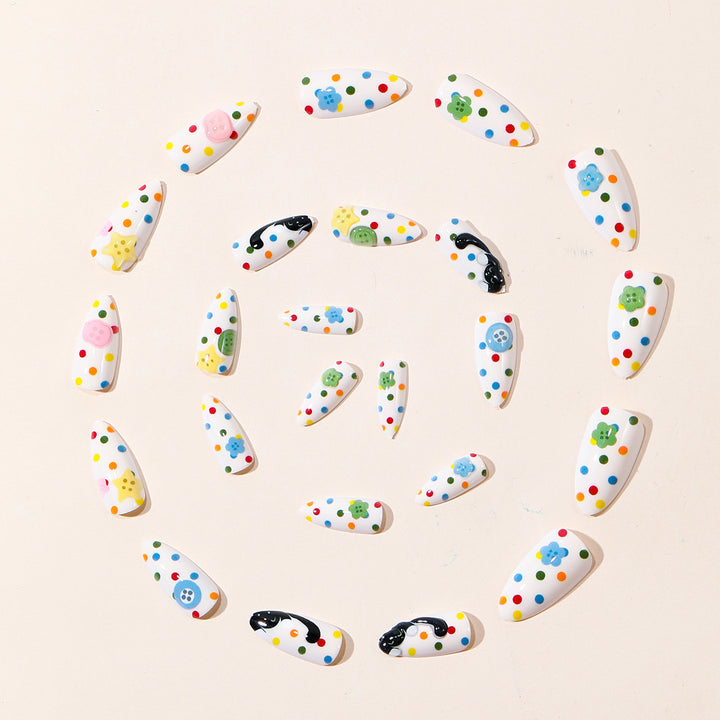 Creative 3D Nail Art Design Bowlift
