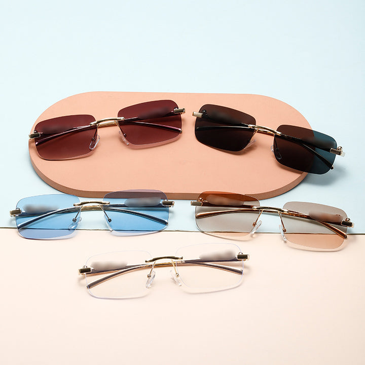 Women stylish rectangular sunglasses Bowlift