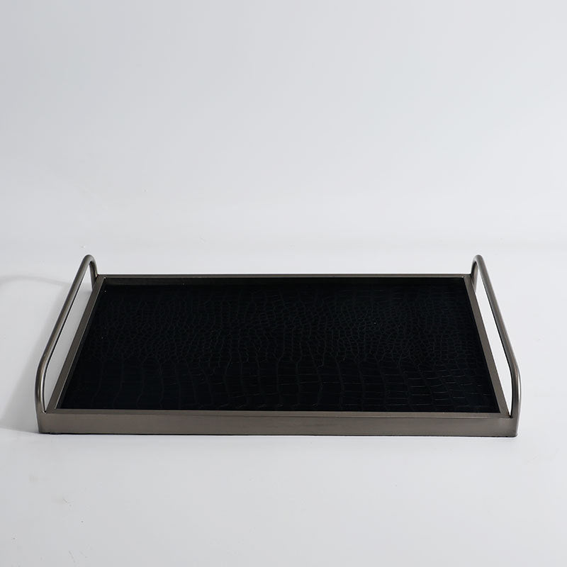 Stylish Decorative Tray with Robust Handles