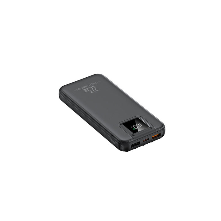 Portable power bank with intelligent fast charging function and digital charge level display Bowlift