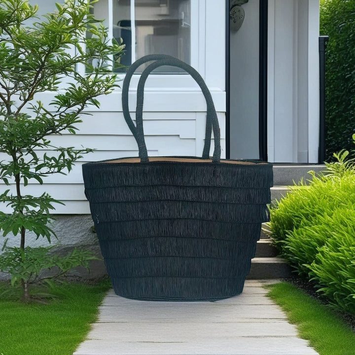 Beach basket with classic sun protection Bowlift