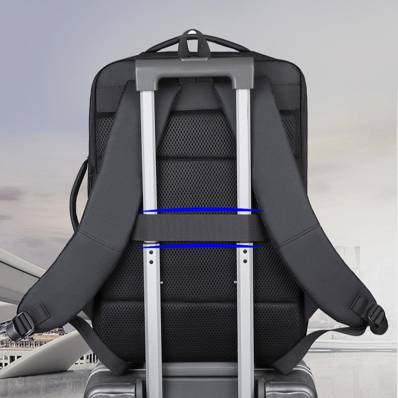 Modern Laptop Backpack with Comprehensive Protection Function and Thoughtful Compartment System Bowlift