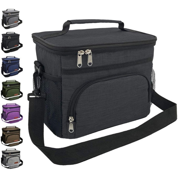 Cooler bag with multiple compartments and durable carrying handle Bowlift