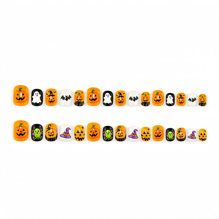 Halloween Artificial Nail Set Bowlift