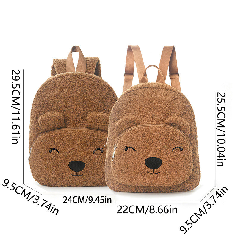 Mini backpack with cute bear motif Bowlift