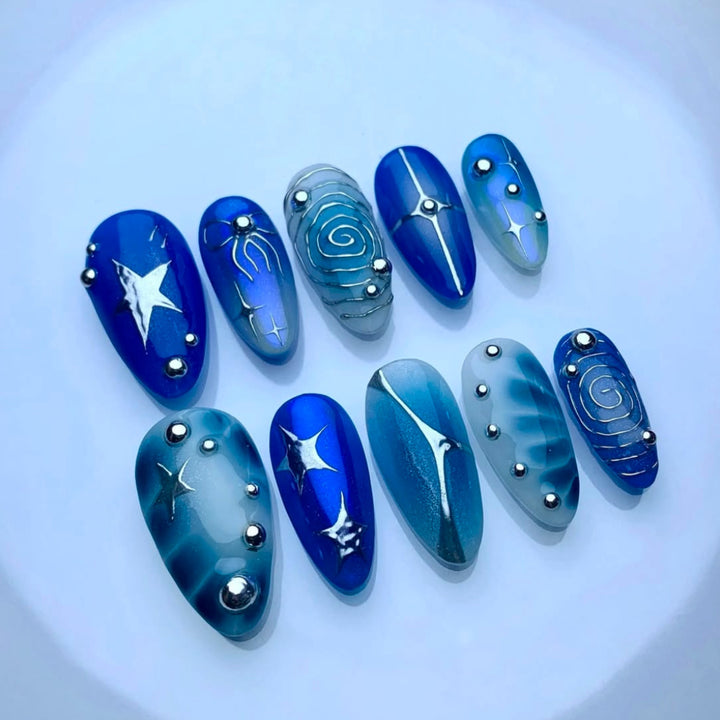 Thematic Artisan Press-On Nail Set Bowlift