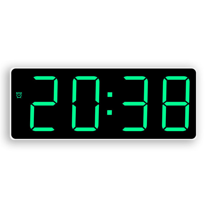 Digital Alarm Clock In Minimalistic Design Bowlift