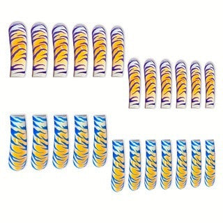 Exotic Animal Print Artistic Press-On Nails Bowlift