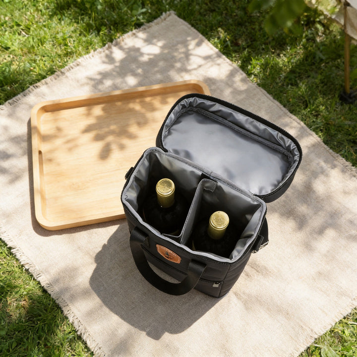Ladies Leisure Cooler Bag with Insulating Compartment Bowlift