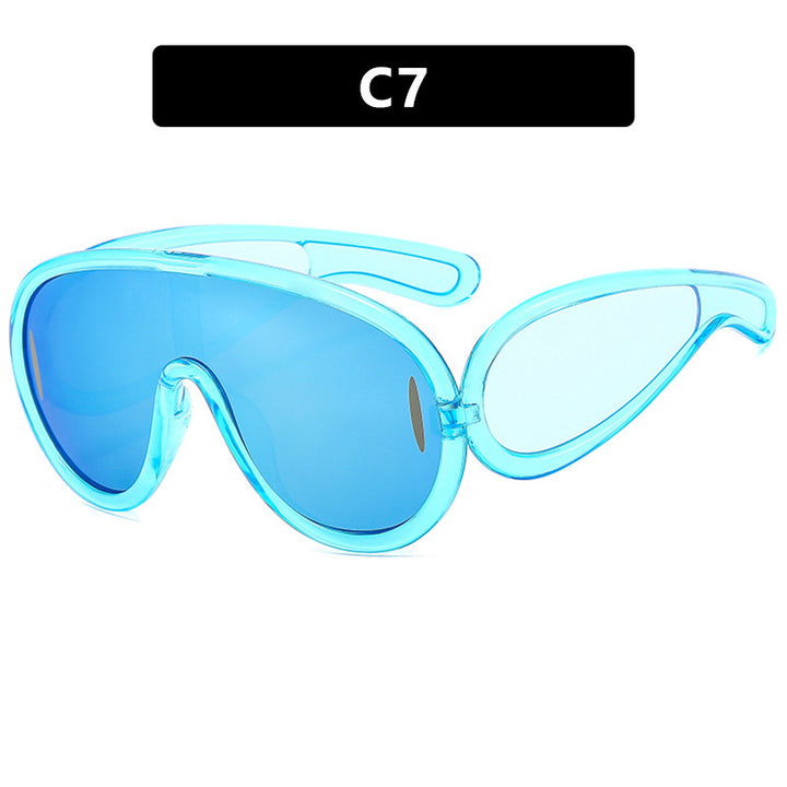 Women's fashionable sunglasses with removable lenses Bowlift