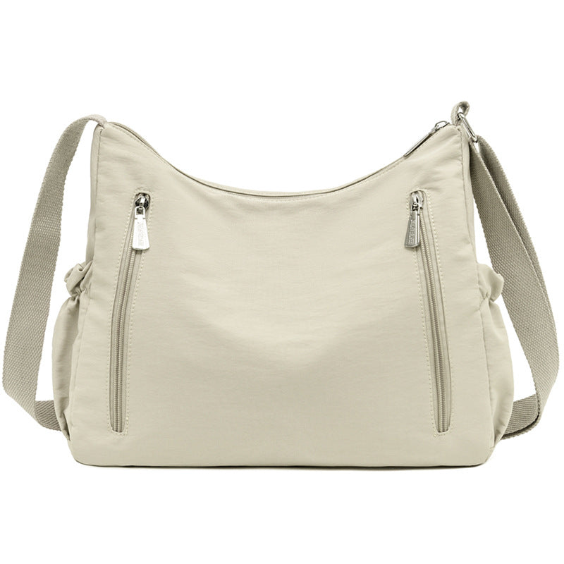 Spacious Multi-Pocket Shoulder Bag Bowlift